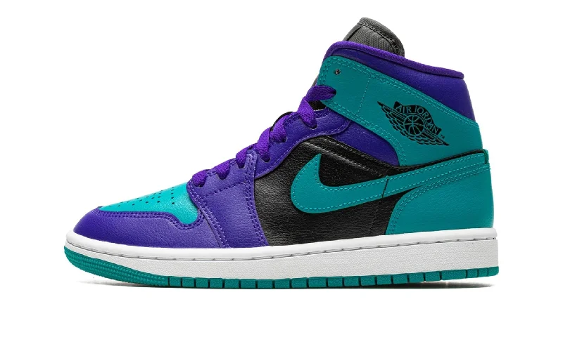 Air Jordan 1 Mid Black Grape