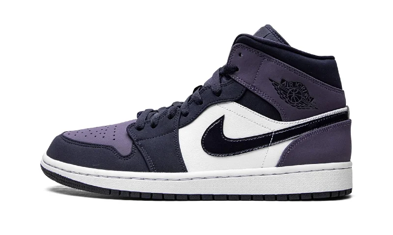 Air Jordan 1 Mid Obsidian Sanded Purple