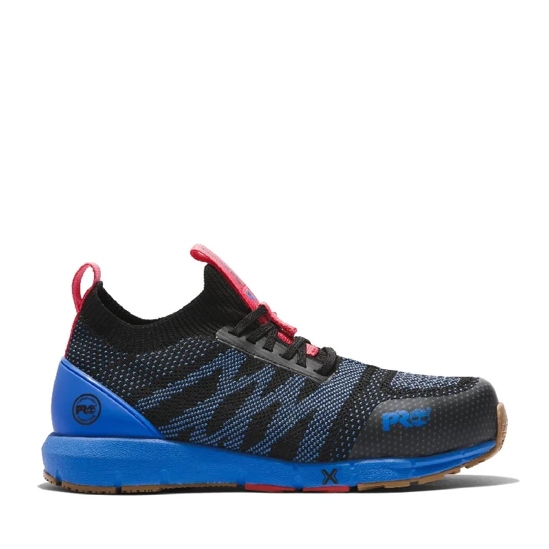 Women's Radius Knit Composite-Toe Work Shoe Black/Blue