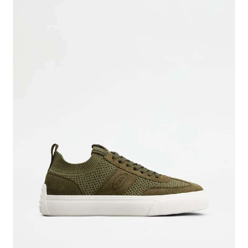 Tod's Sneakers in Fabric and Suede