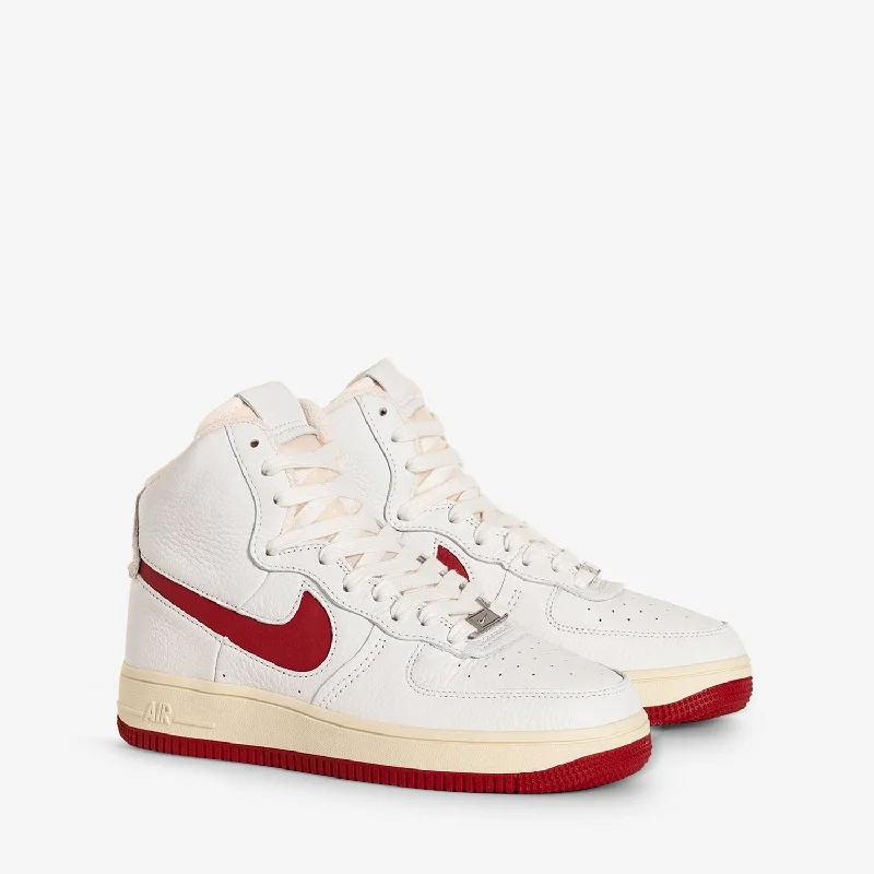 Women's Air Force 1 High Sculpt Summit White | Gym Red