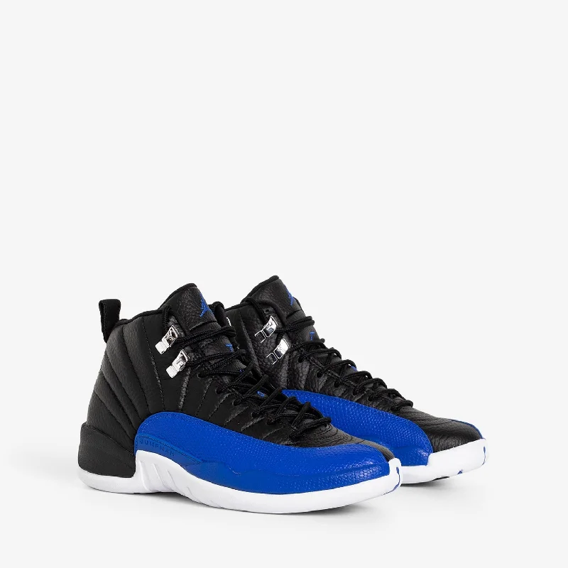 Women's Air Jordan 12 Retro 'Hyper Royal' Black | Hyper Royal | Metallic Silver | White