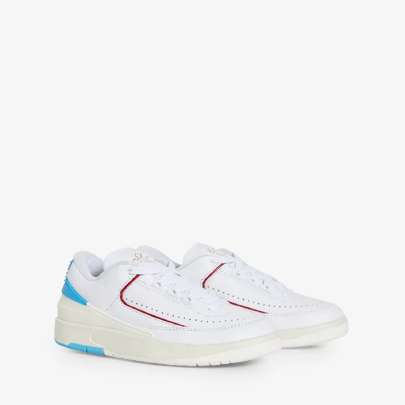 Women's Air Jordan 2 Retro Low White | Gym Red | Dk Powder Blue | Sail