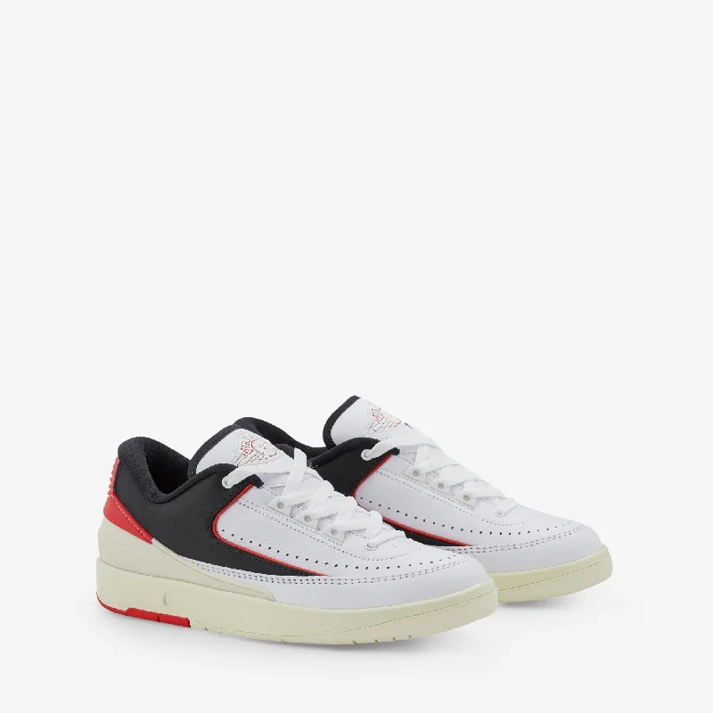 Women's Air Jordan 2 Retro Low White | University Red | Black | Coconut Milk