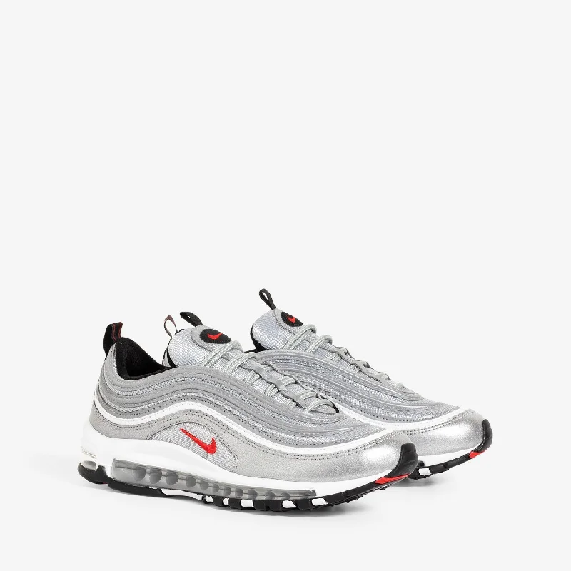 Women's Air Max 97 OG 'Silver Bullet' Metallic Silver | Varsity Red | White | Black