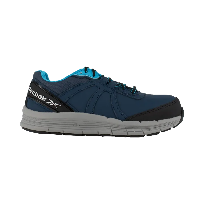 Women's Guide Steel-Toe Athletic Work Shoe Navy/Light Blue