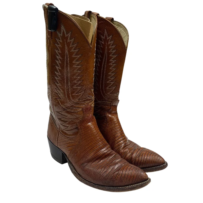 Brown Boots Western Dan Post, Size 9