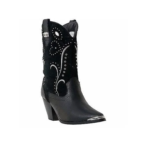 Dingo Womens Ava Western Boot Black Style DI587