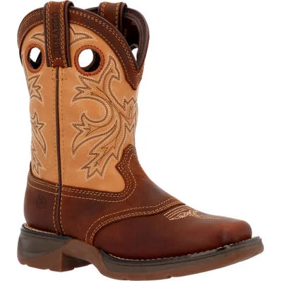 DURANGO LIL’ REBEL BIG KIDS BROWN TAN WESTERN BOOT STYLE DBT0240Y