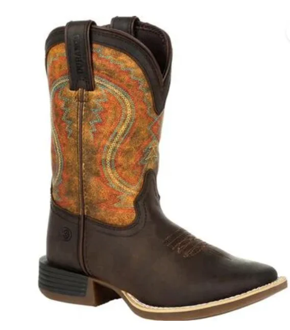 DURANGO LIL REBEL PRO LITTLE KIDS BURNT ORANGE WESTERN BOOT STYLE DBT0230C