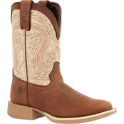 DURANGO LIL' REBEL PRO LITTLE KIDS' COFFEE AND BONE WESTERN BOOT STYLE DBT0241C