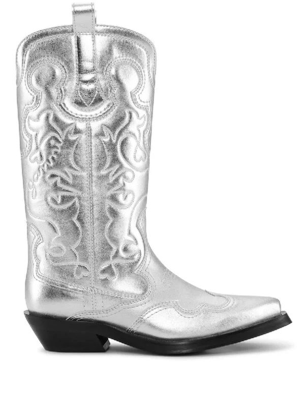 Ganni Western Boots