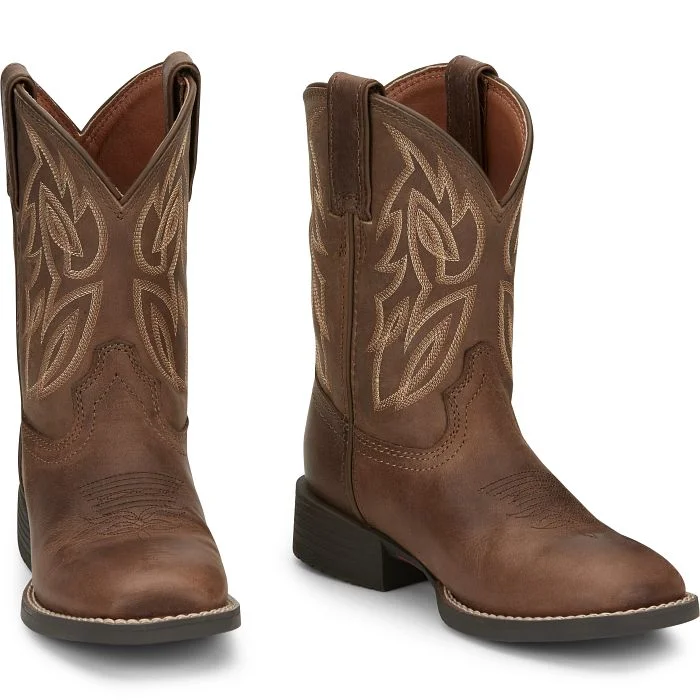 JUSTIN CANTER JUNIOR WESTERN BOOT STYLE JK7510