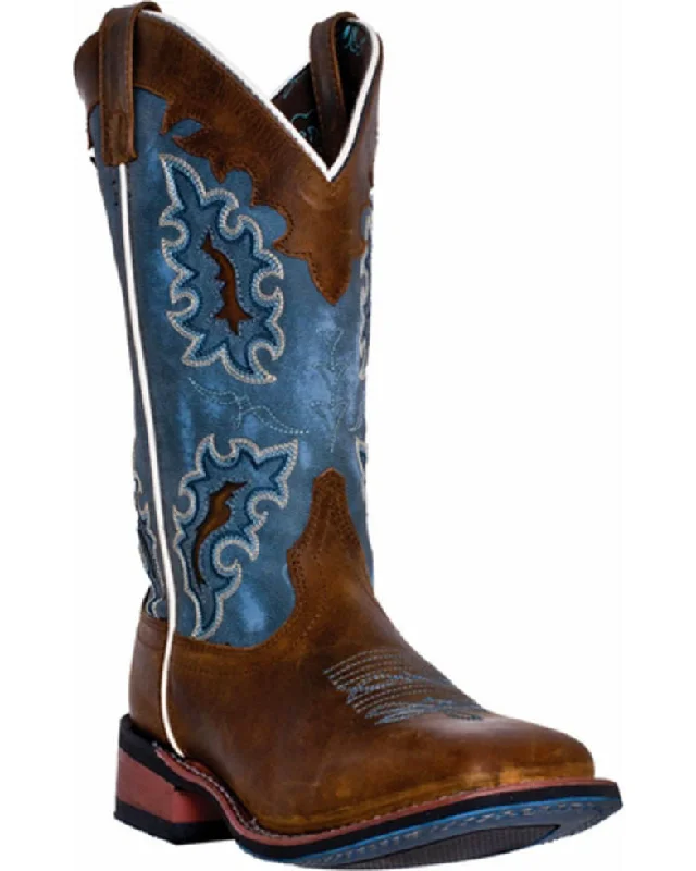 Laredo Womens Isla Western Square Toe Boots 5666