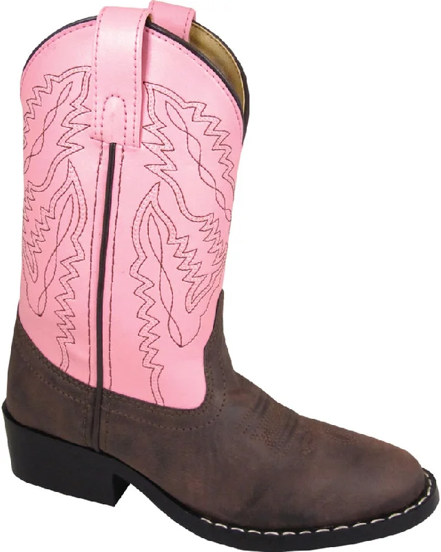 Smoky Mountain Youth Girls Monterey Western Round Toe Boots Style 1574Y