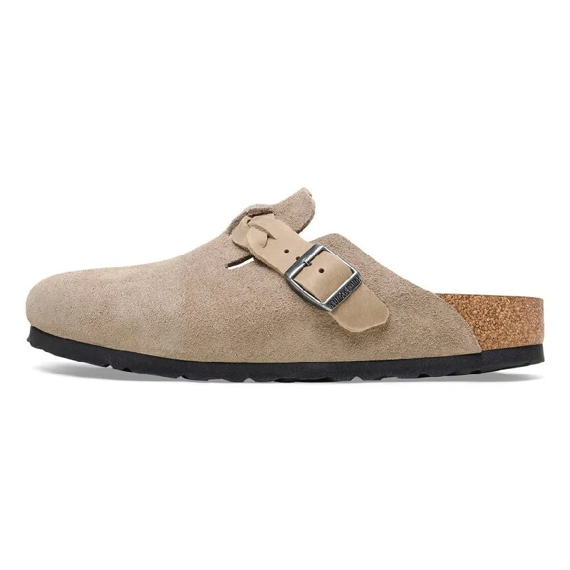 Birkenstock Boston Braided Suede