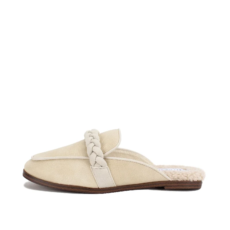 Bliss Shearling Flat Mule