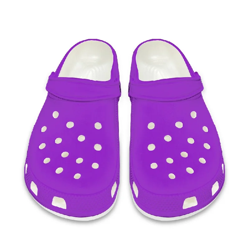 Bright Violet Women's Clogs