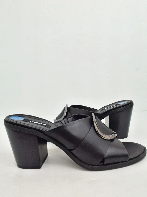 DKNY Women's Black Heeled Sandal Size 7 M