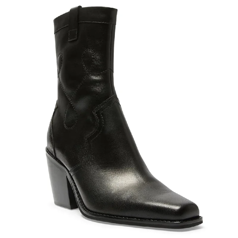 Jude Boot in Black Leather