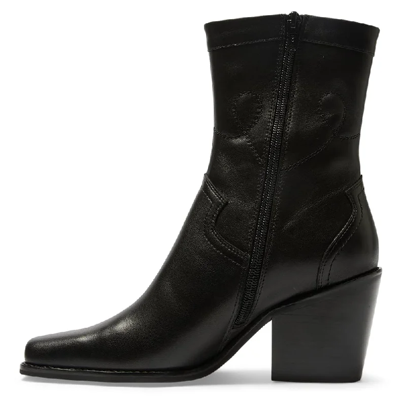 Jude Boot in Black Leather