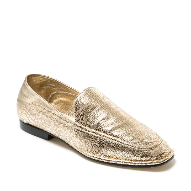 Madrid Gold Loafer