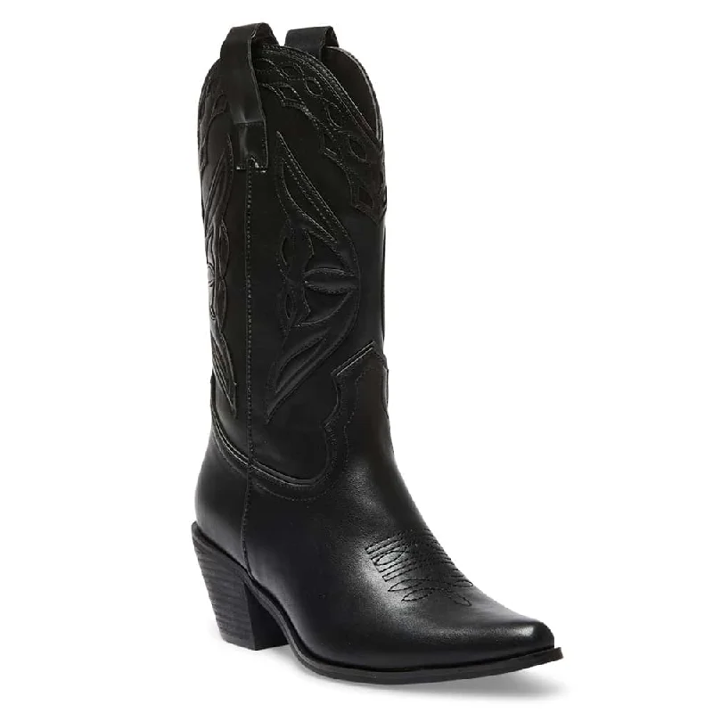 Rodeo Boot in Black On Black