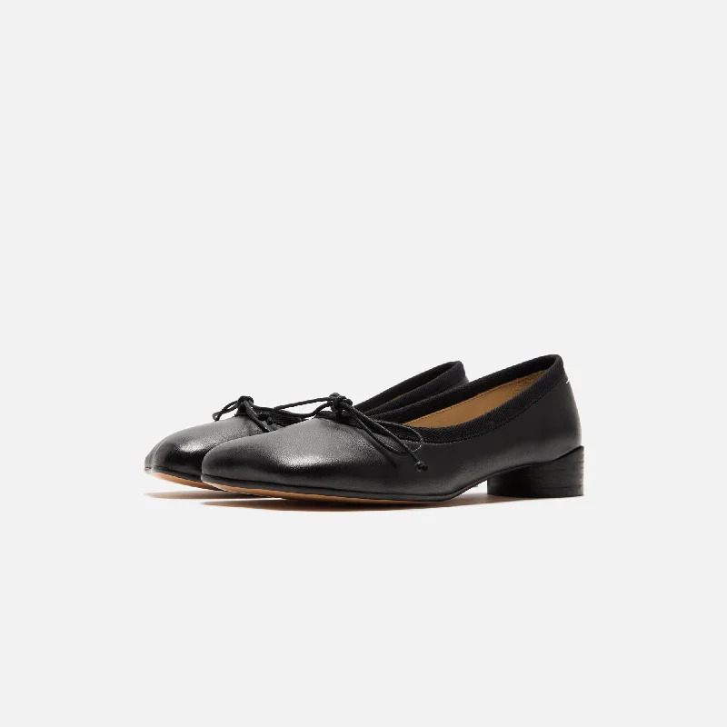 MM6 Maison Margiela Ballet Shoe - Black