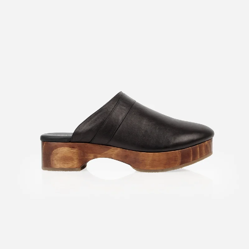 The Brooklyn Clog Black