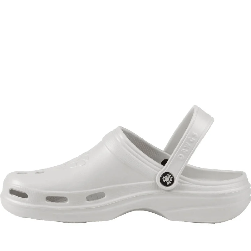 Women's Beach Dawgs Clogs - White