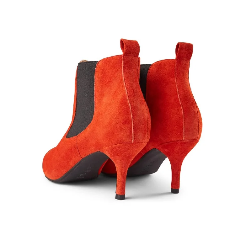 Agnete Chelsea Boot (Red)