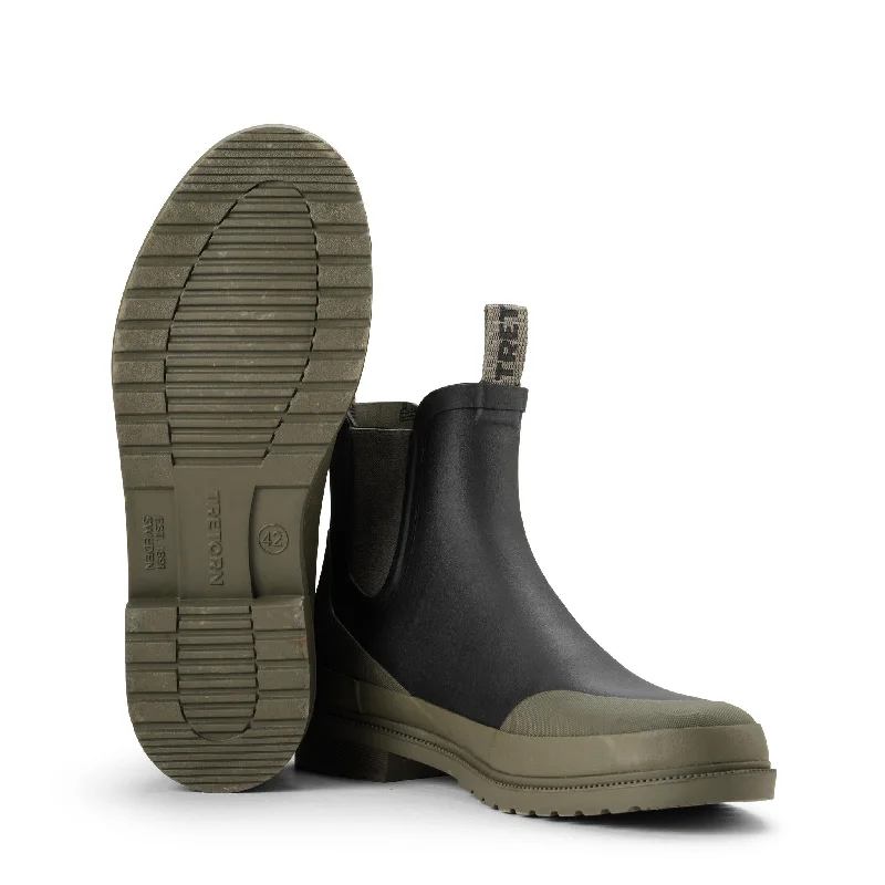 Chelsea Off Road Boot (Black + Green)