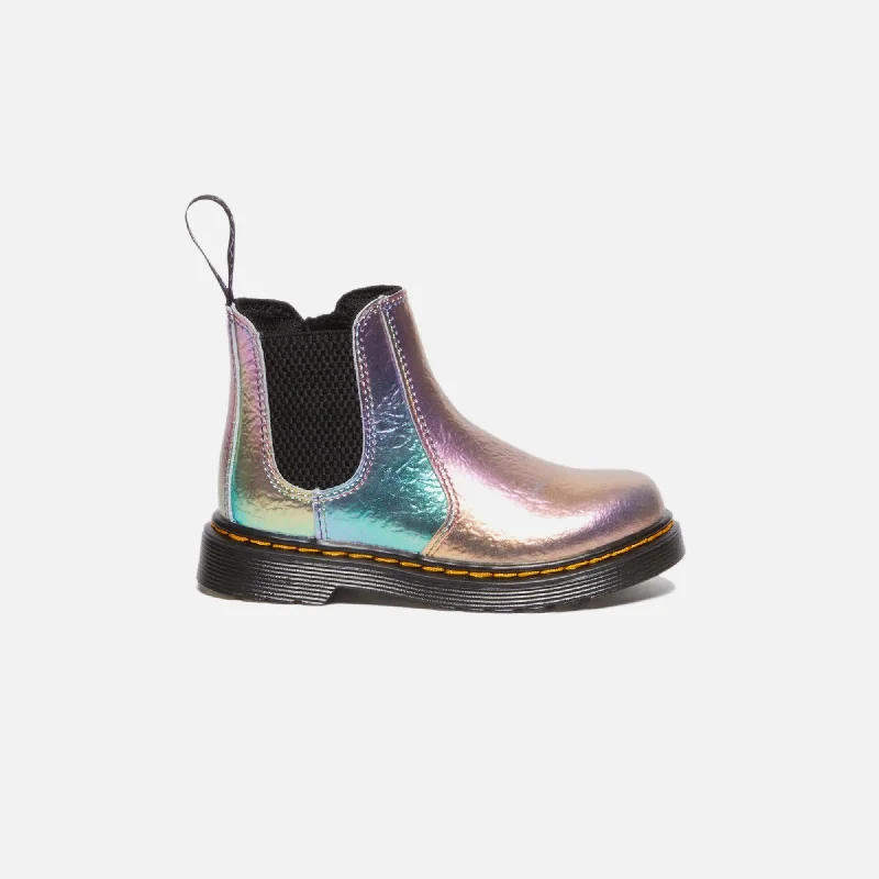 Dr. Martens 2976 Toddler Chelsea Boot - Multi Rainbow Crinkle