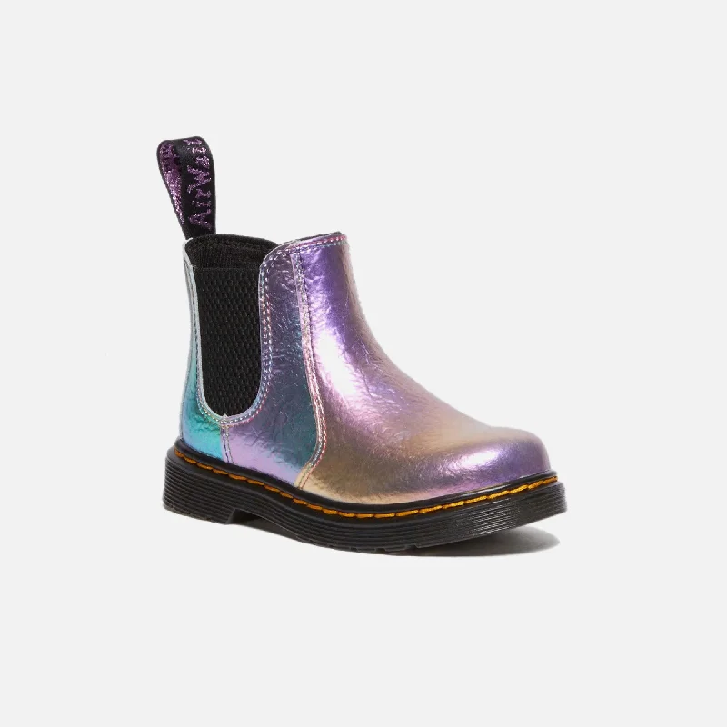 Dr. Martens 2976 Toddler Chelsea Boot - Multi Rainbow Crinkle