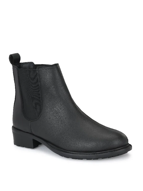 Midnight Black Classic Chelsea Boot