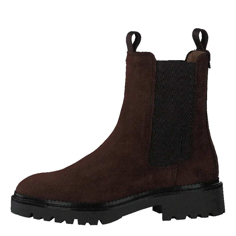 Kelliin Chelsea Boot Dark Brown