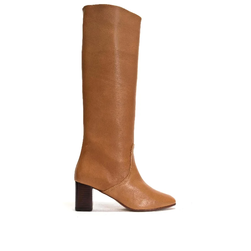 Henriette Vegetable Tanned Calf Camel