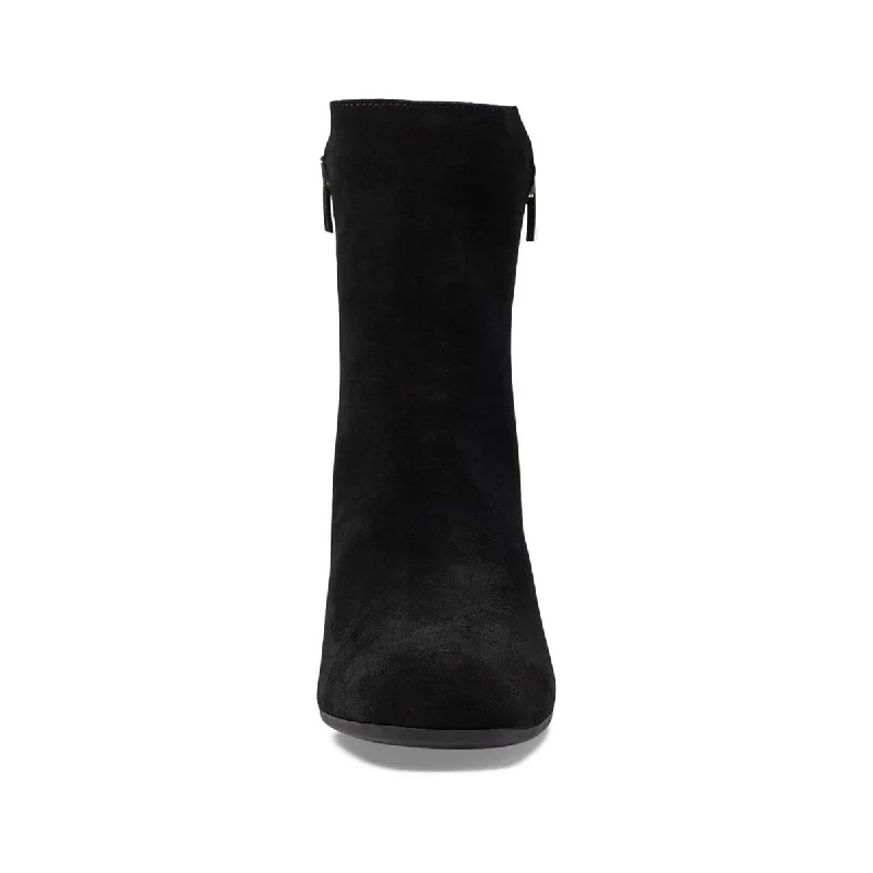 La Canadienne Women's James Black Suede Waterproof