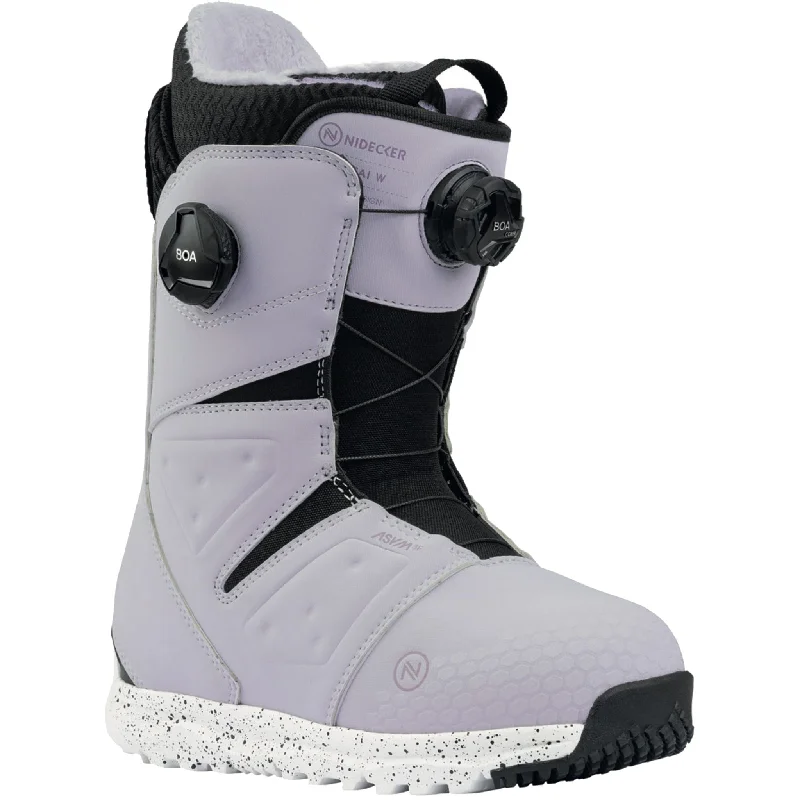 Nidecker Womens Altai Snowboard Boots Lavender 2025