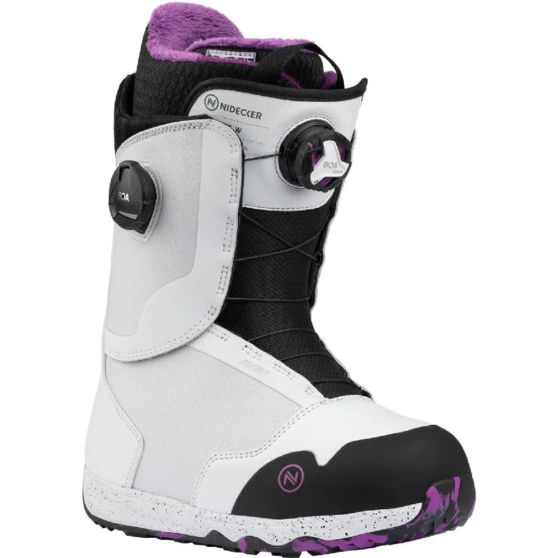 Nidecker Womens Rift Snowboard Boots White 2025