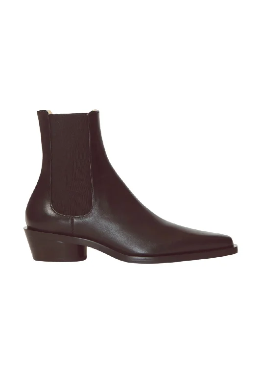 Proenza Schouler Bronco Chelsea Boots - Black