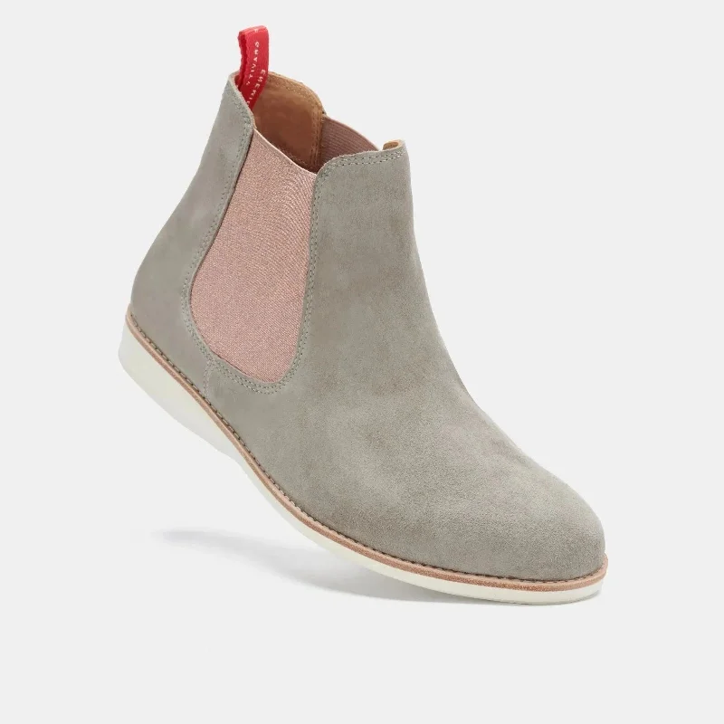 Rollie Chelsea Boot - Taupe/Rose Gold *FINAL SALE*