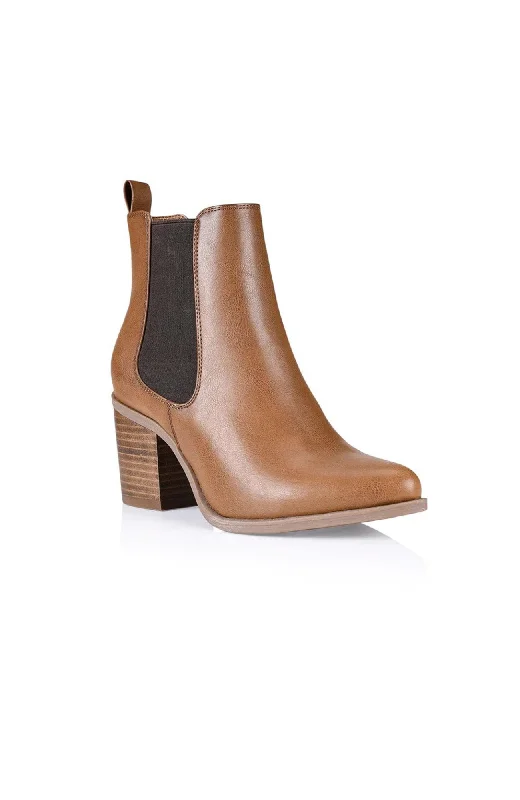 Samantha Chelsea Boot Tan Softee