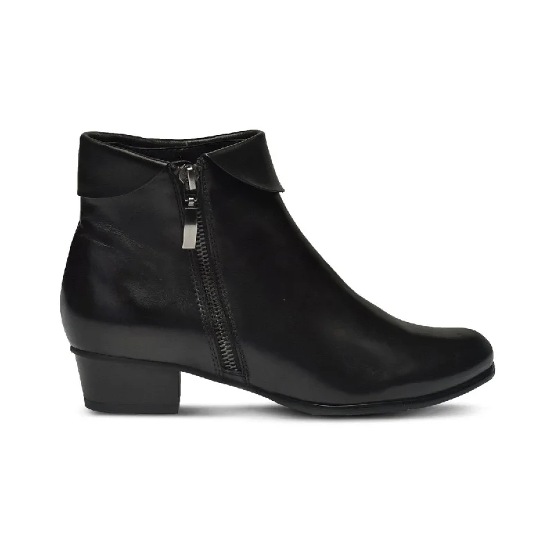 Spring Step Women's Stockholm Black Leather