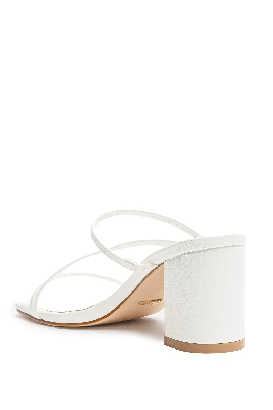 BiLLiNi Yazmin Block Heel White