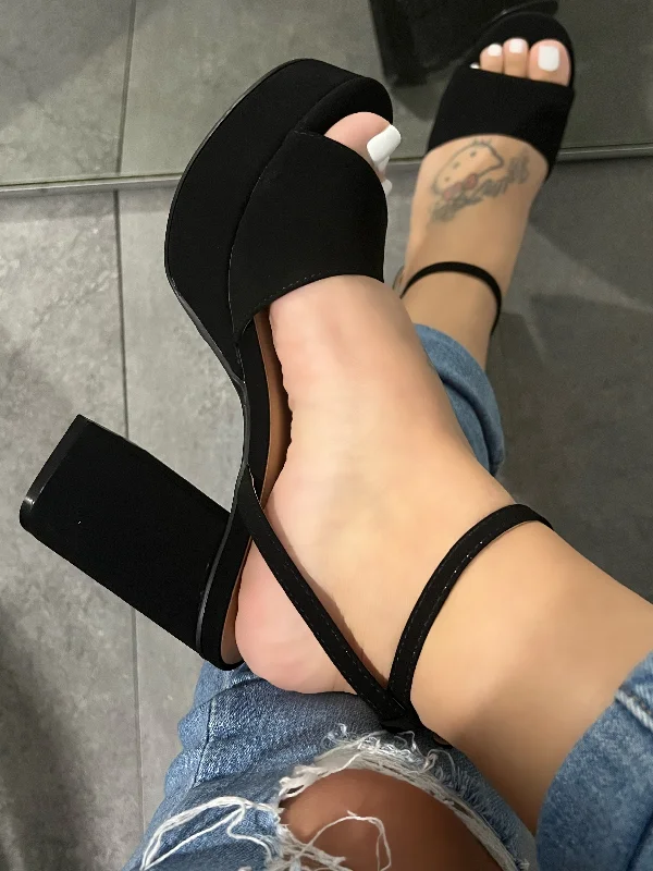 Maribel Heel- Black