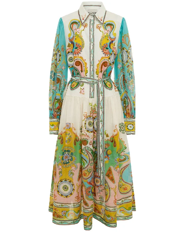 Multicolor Pinball Shirtdress