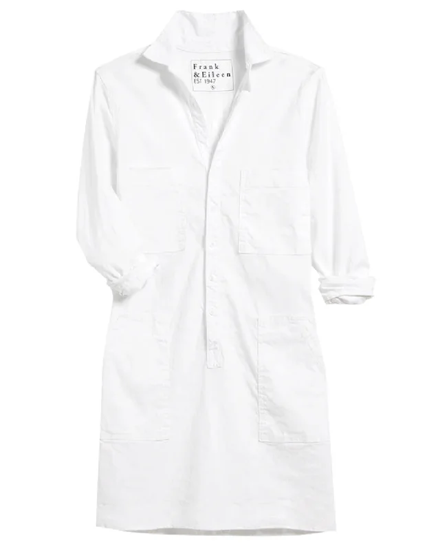 White Linen Southern Ireland Utility Dress