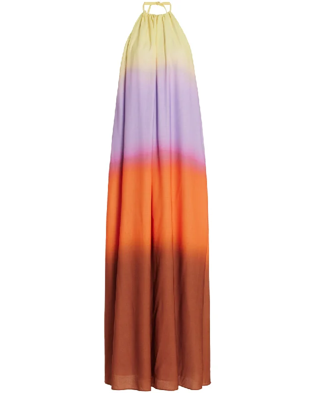 Sunset Jam Ombre Cinta Maxi Dress