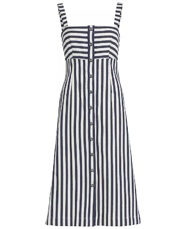 Navy Stripe Artie Dress